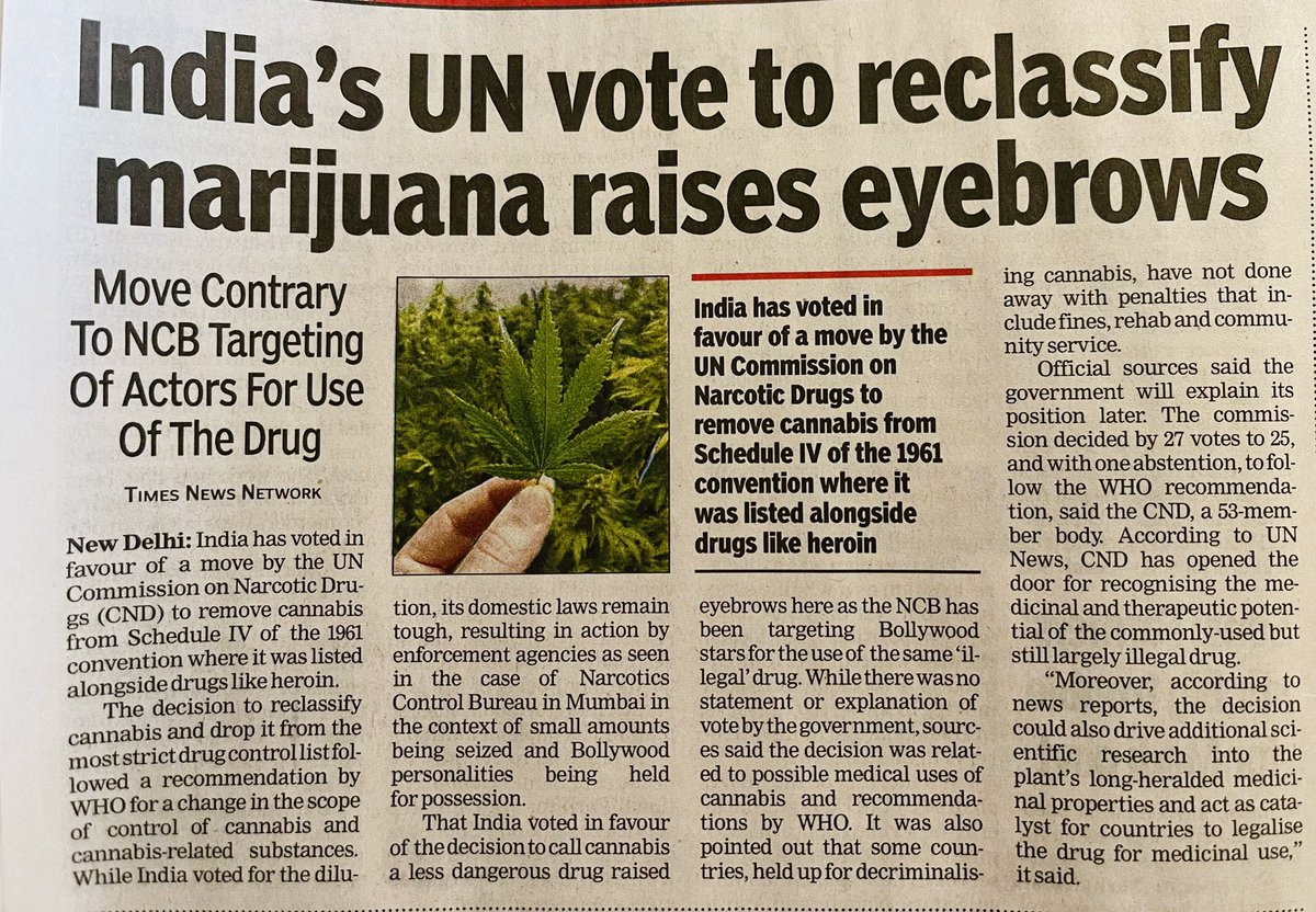 Cannabis in India